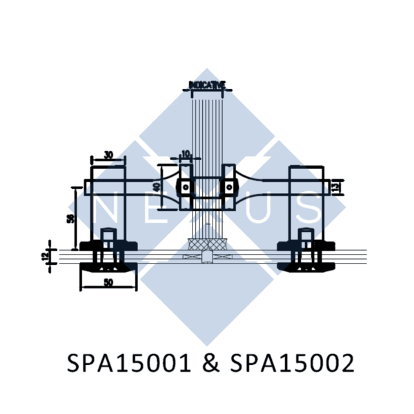 Spider Routels Special Fin-Type 2-Leg Spider - SPA15001 + SPA15002 - NEXUS